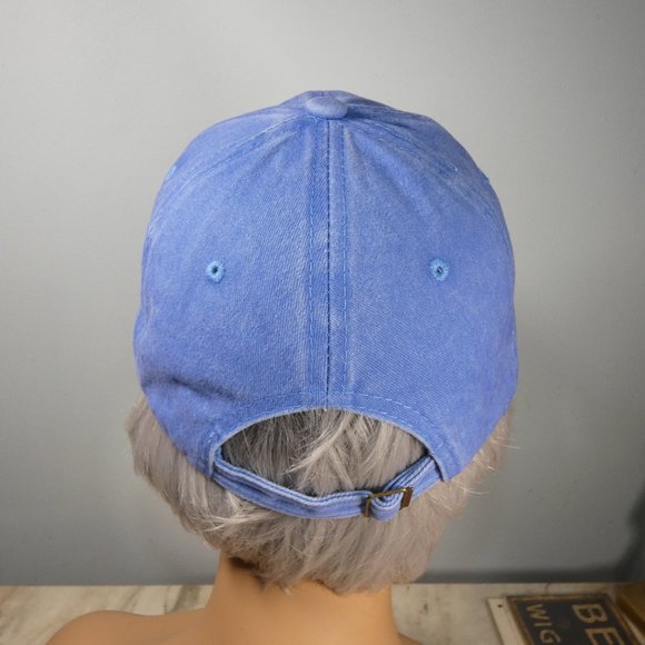 New B for Barbie Blue Adjustable Baseball Hat Cap main image 5